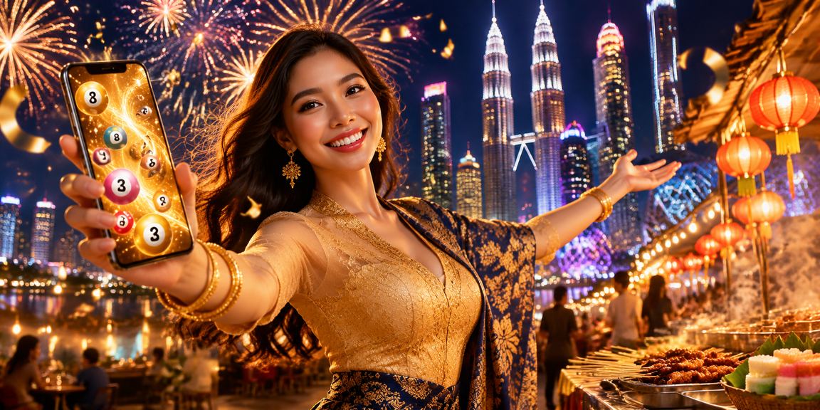 Tiket loteri usj11 dengan nombor pilihan pemain di Kuala Lumpur Malaysia