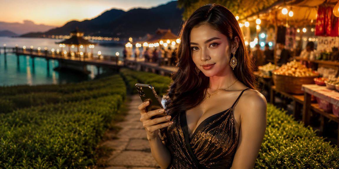 Pengguna mengakses promosi usj11 melalui telefon mudah alih di Terengganu